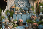 Coastal Cool: Nautical Themes for Shaded Gardens