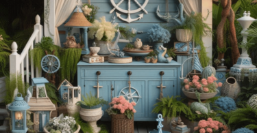 Coastal Cool: Nautical Themes for Shaded Gardens
