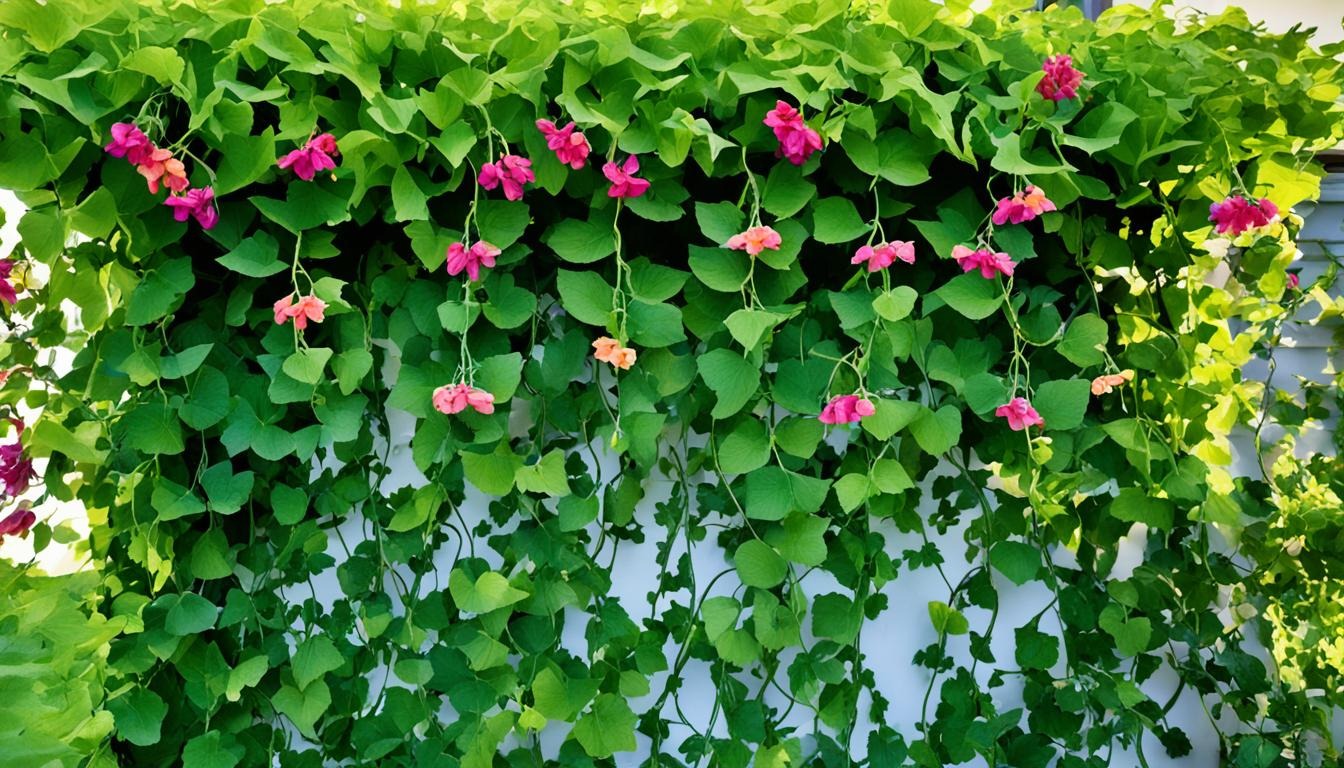 I am looking for a flowering vine for a shady corner of my garden