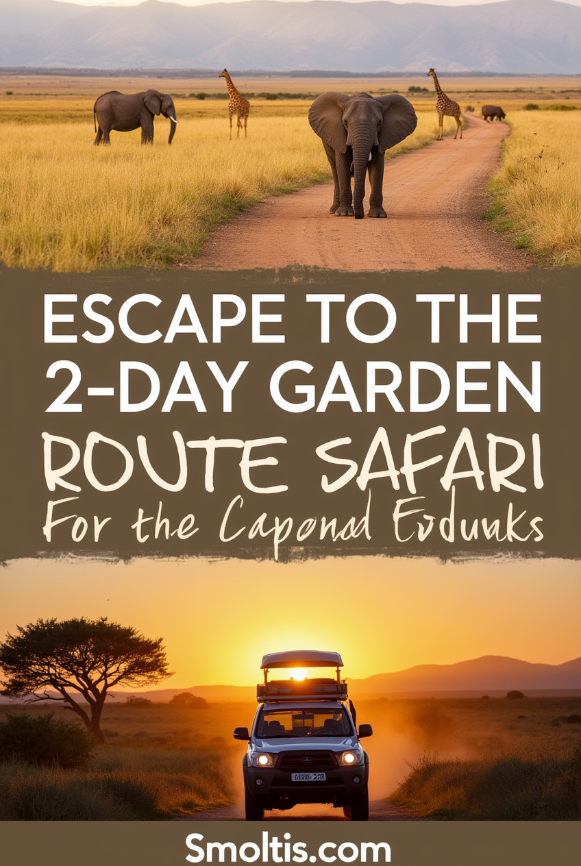 Escape to the Wild A 2-Day Garden Route Safari Adventure from Cape Town